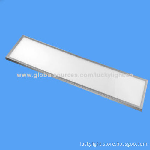 Square 30x120cm Ultra-thin LED Panel Light with 100-240V AC, 80lm/W, Dimmable